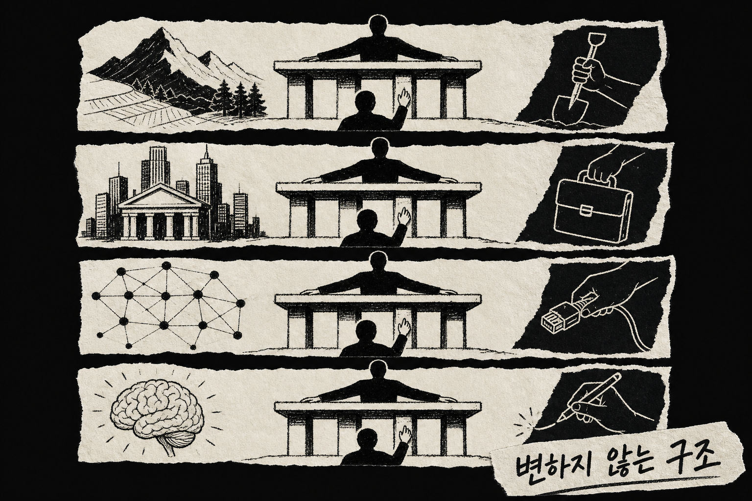 토지·자본·네트워크·지능으로 생산수단은 바뀌어도 구조는 그대로다